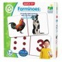 THE LEARNING JOURNEY - PUZZLE DOMINO ANIMALE DE LA FERMA The Learning Journey - 1